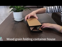 Faltbares modulares vorfabriziertes Büro-Fertigbehälter-Haus