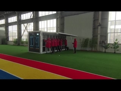 Bifold dehnbares Behälter-Haus-Stahlfertighaus steuert Sockel-Verteilerkasten automatisch an