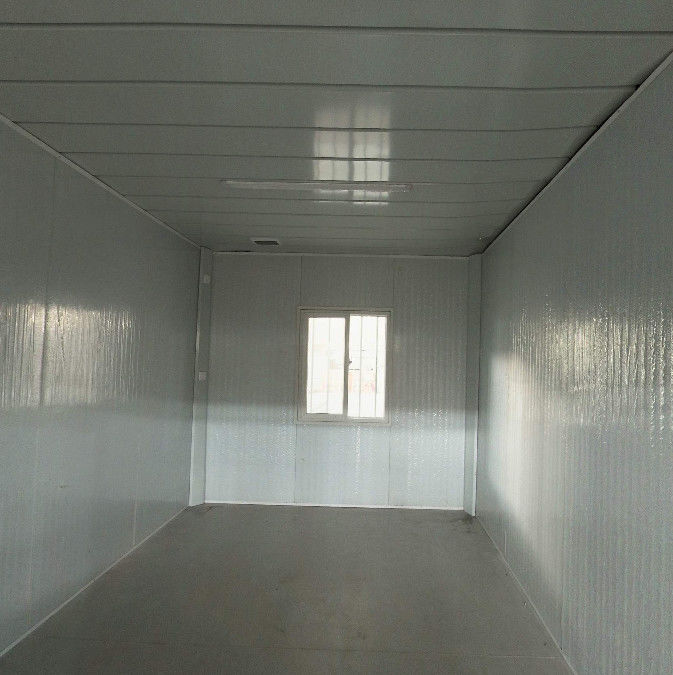 Baubüro-galvanisierte tragbarer modularer Haus-Behälter vorfabriziertes tragbares Kabine Stahlsoem