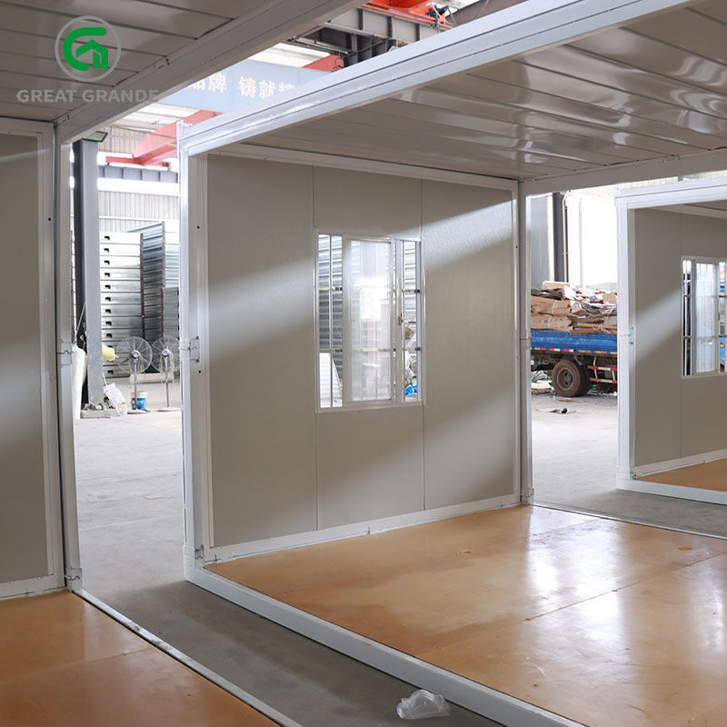 Vorfabrizierte faltende Behälter-Haus-Front Wall Double Door Anti-Diebstahl-Stahltür
