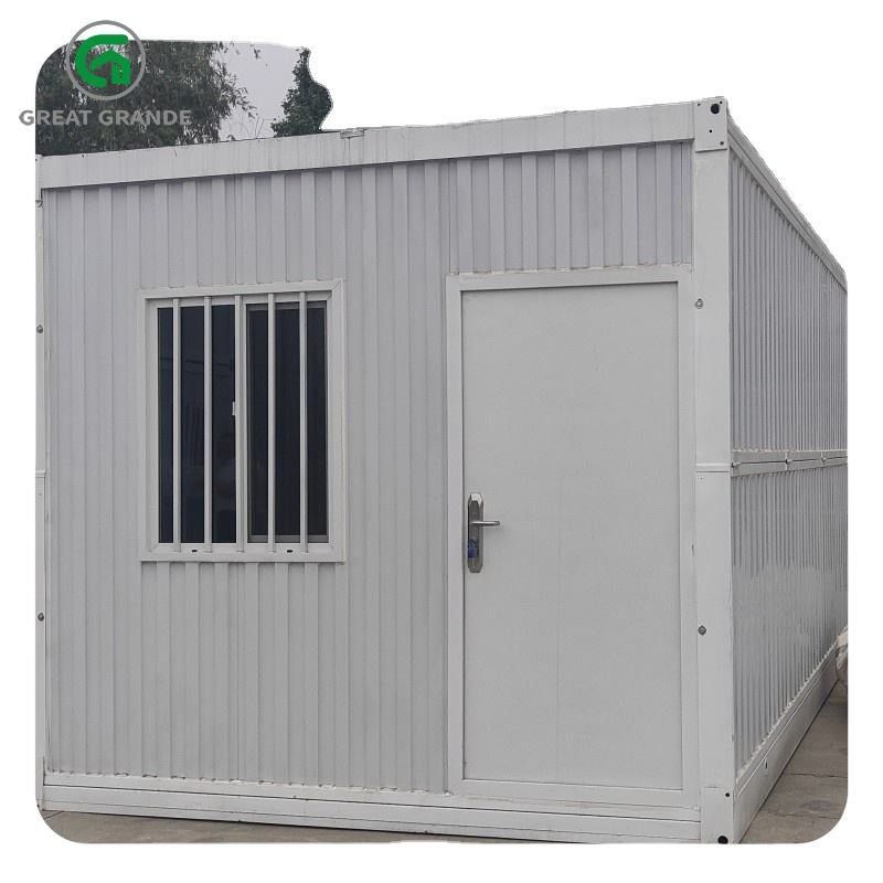 Wellenförmiges Wandgebäude Klappcontainerhaus Wärmedämmung Felswolle Wohnstätte