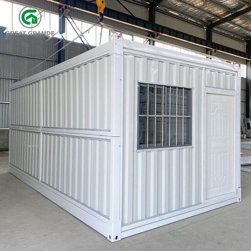 Wellenförmiges Wandgebäude Klappcontainerhaus Wärmedämmung Felswolle Wohnstätte