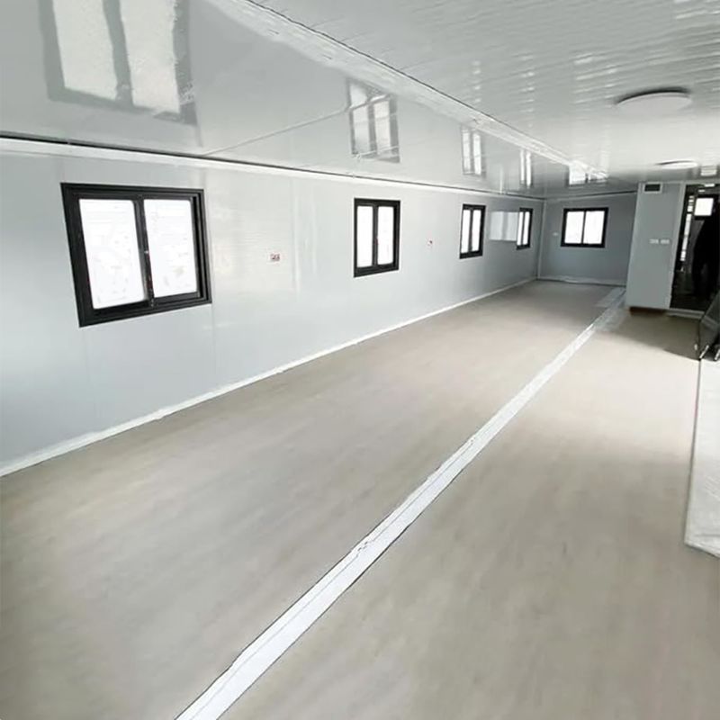 20FT Vorgefertigtes Portables Haus Hersteller Vorgefertigtes Gehäuse EPS-Sandwichplatten Bodenleder