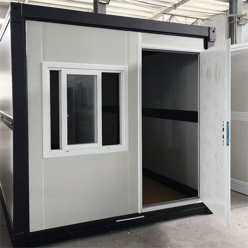 20ft Ausklappbarer Containerhaus Hersteller Quadratröhren Galvanisierter Stahl Schnelle Installation