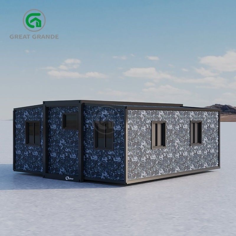 1.0 KN/M2 Ladung Individuell erweiterbare Container Häuser Erhöhte Zugangsfußboden mit galvanisiertem Stahlrahmen