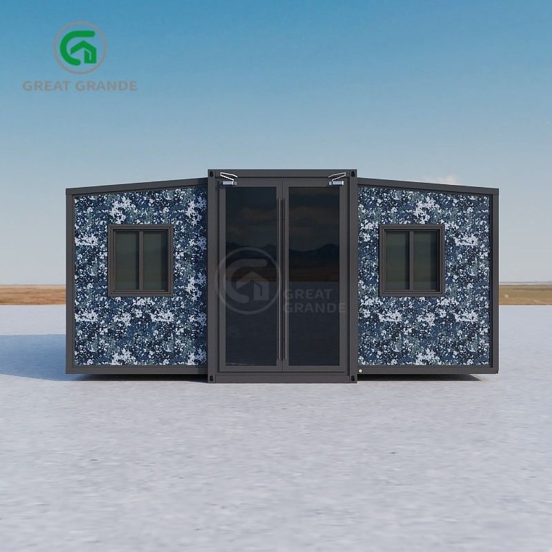 1.0 KN/M2 Ladung Individuell erweiterbare Container Häuser Erhöhte Zugangsfußboden mit galvanisiertem Stahlrahmen