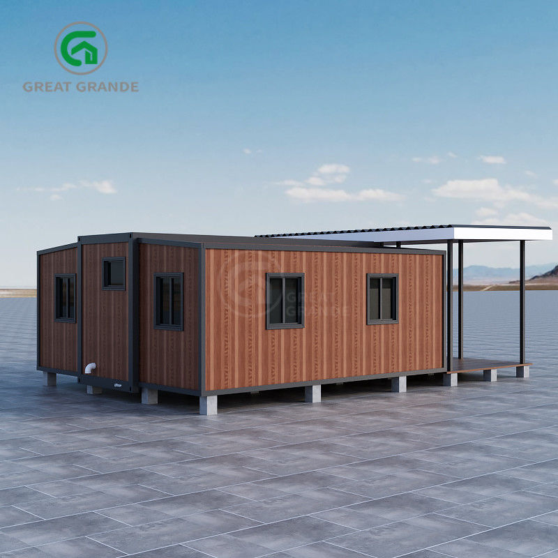 Erweiterbares Prefab Haus Wetterbeständig R-Wert 2,95K.m/W Bequem Transport