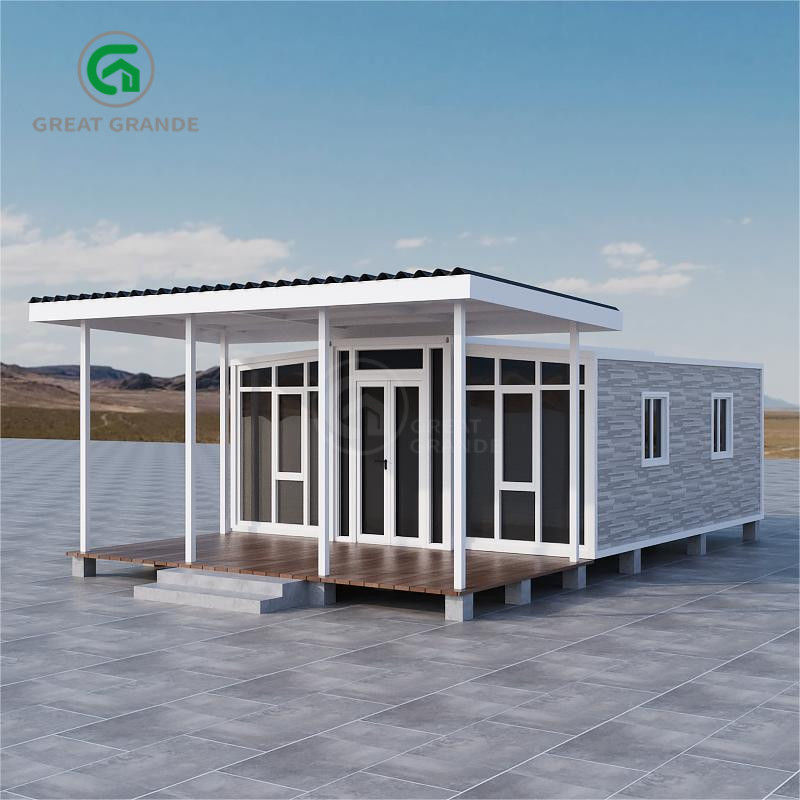 Stilvolles Design Erweiterbares Prefab Haus mit wichtigen Vorteilen und personalisiertem Äußeren