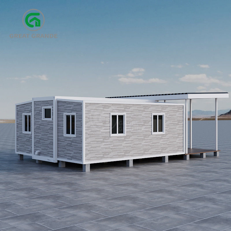 Stilvolles Design Erweiterbares Prefab Haus mit wichtigen Vorteilen und personalisiertem Äußeren