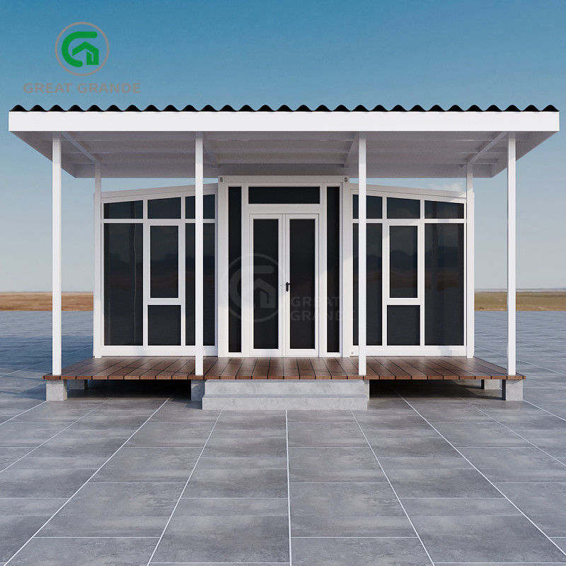 Stilvolles Design Erweiterbares Prefab Haus mit wichtigen Vorteilen und personalisiertem Äußeren