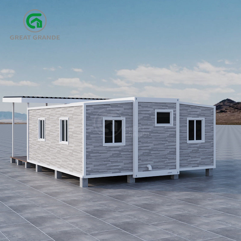 Stilvolles Design Erweiterbares Prefab Haus mit wichtigen Vorteilen und personalisiertem Äußeren