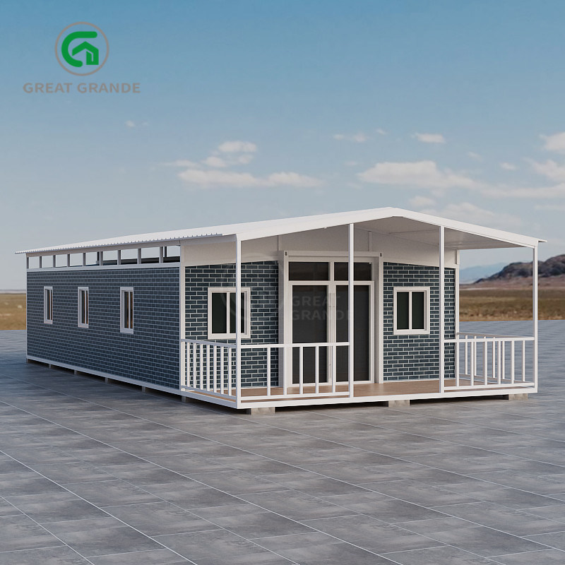 Erweiterbares tragbares Haus erschwinglich und praktisch für temporäre Wohnungslösungen