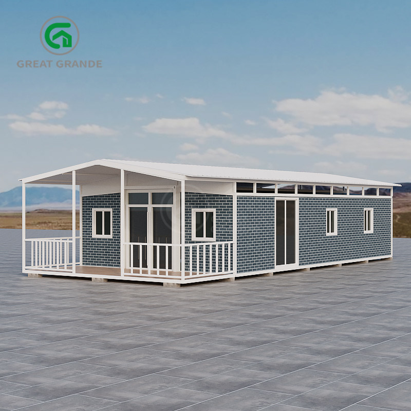 Erweiterbares tragbares Haus erschwinglich und praktisch für temporäre Wohnungslösungen