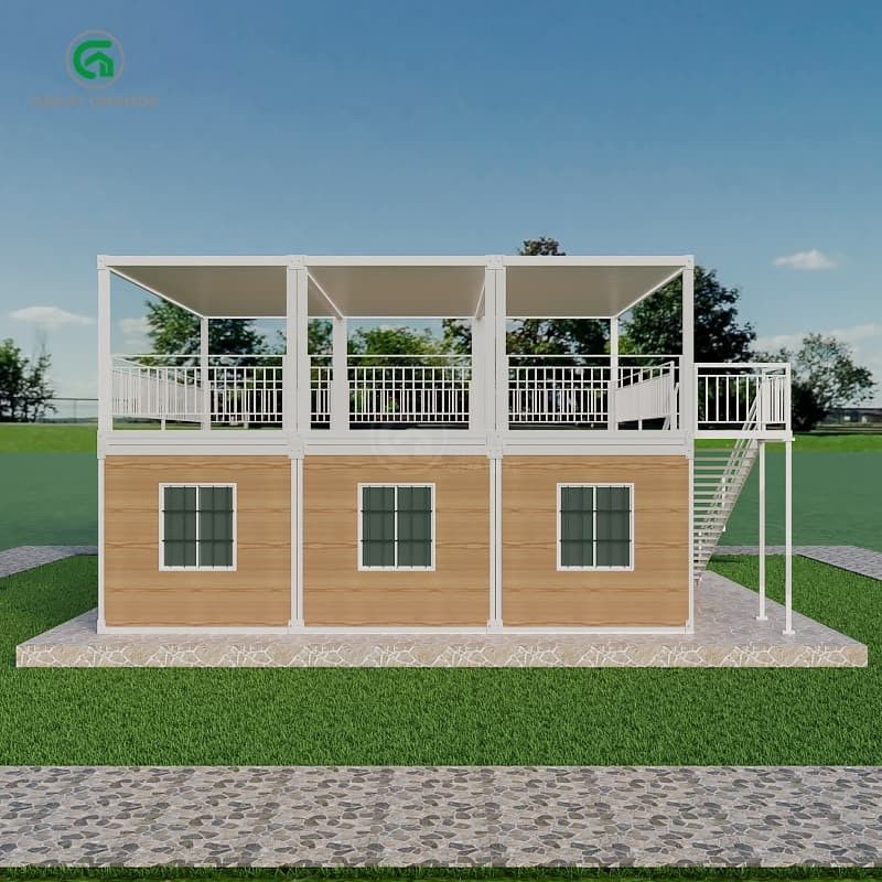 Bodendruck 2,0 KN/m2 Tragbares Containerhaus mit anpassbarem Äußeren und Designfreiheit